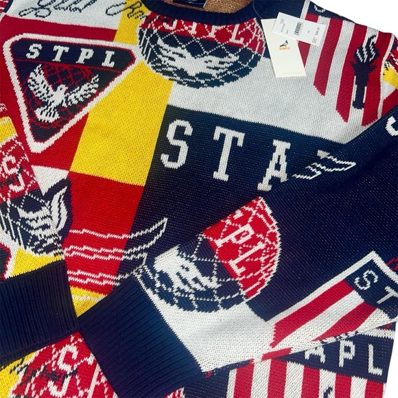 Staple Pigeon Multicolor Sweater - Picture 3 of 5